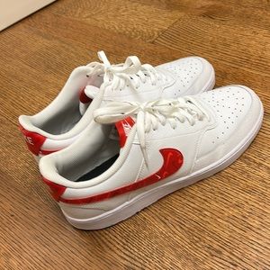 Air Force ones, barely worn